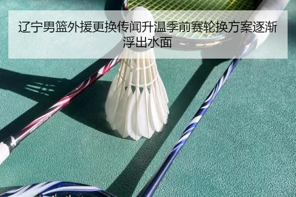 辽宁男篮外援更换传闻升温季前赛轮换方案逐渐浮出水面